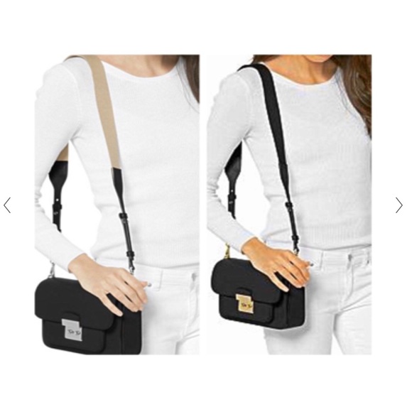 New MICHAEL Kors Sloan Editor Leather Shoulder Bag - Picture 4 of 10